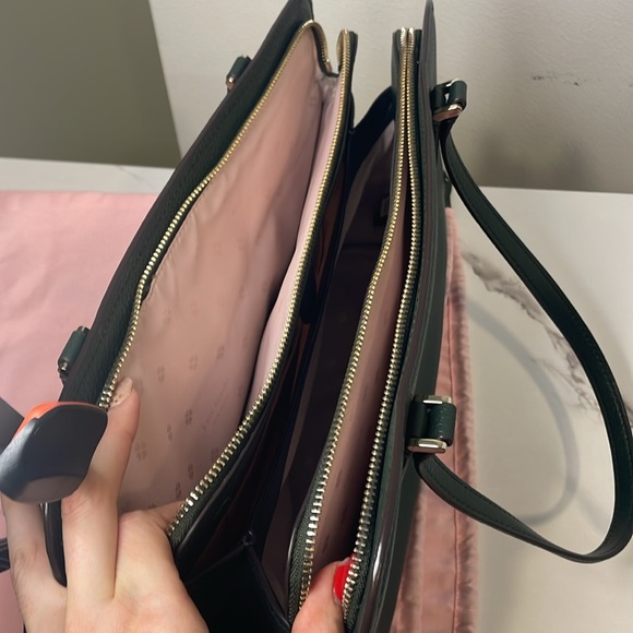 Kate Spade - Polly Large Work Tote - Forest green - Picture 4 of 9